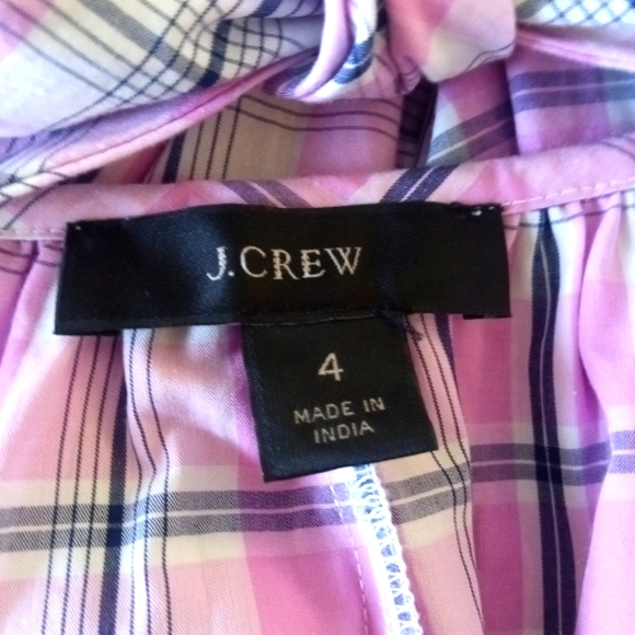 J. CREW Violet Tiered Poplin Sun Dress | 4 - Picture 11 of 11